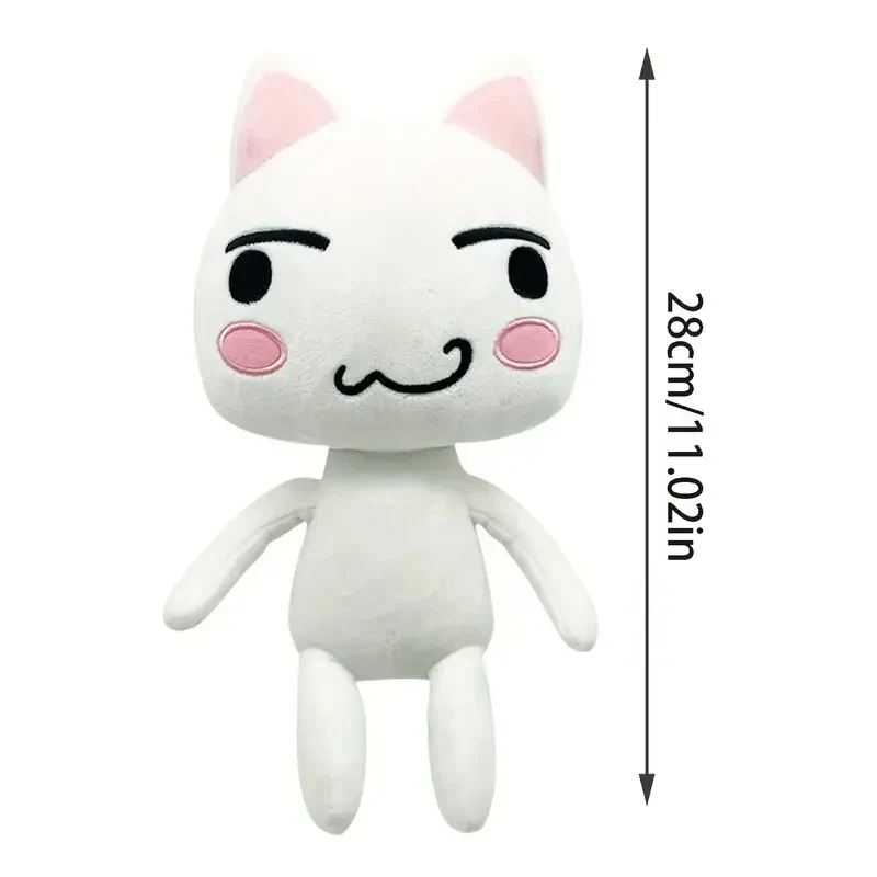 28cm/11.02in Kawaii Toro Inoue The Cat Plush Toy Soft Anime Cartoon Animal Doll Room Decorations Birthday Christmas Gift - Image 2