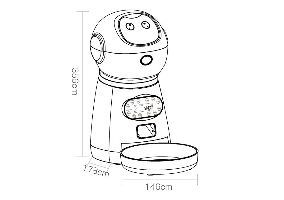 3.5L Smart Pet Food Dispenser - Image 8