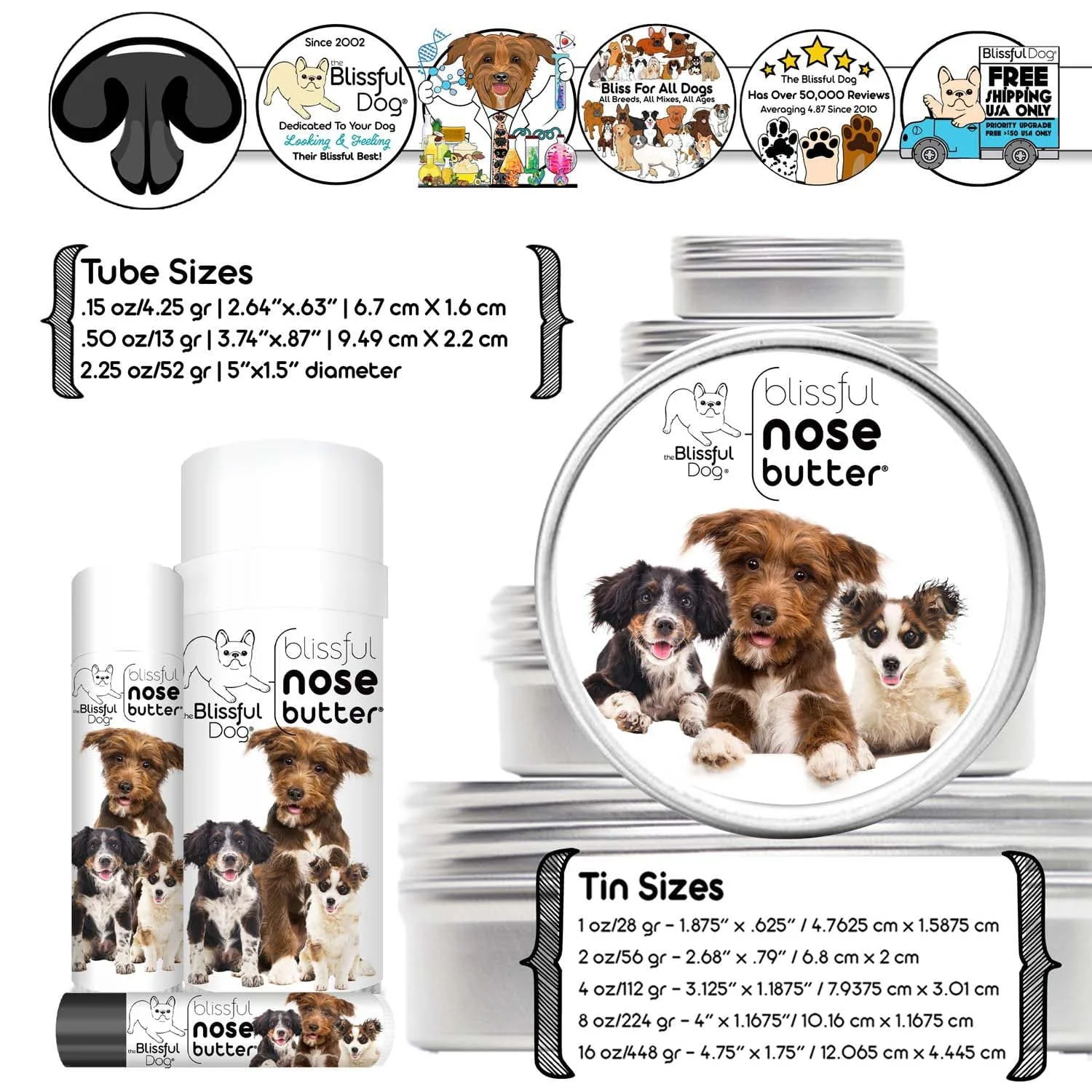3 Cute Puppies Nose Butter - Image 4