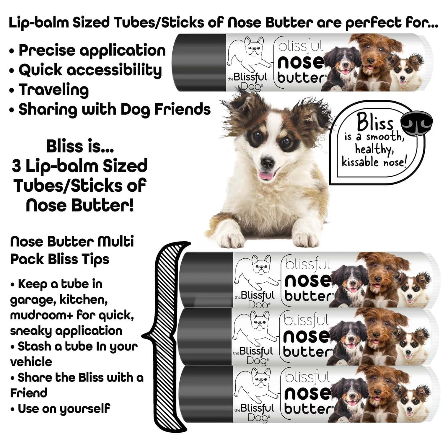 3 Cute Puppies Nose Butter - Image 5
