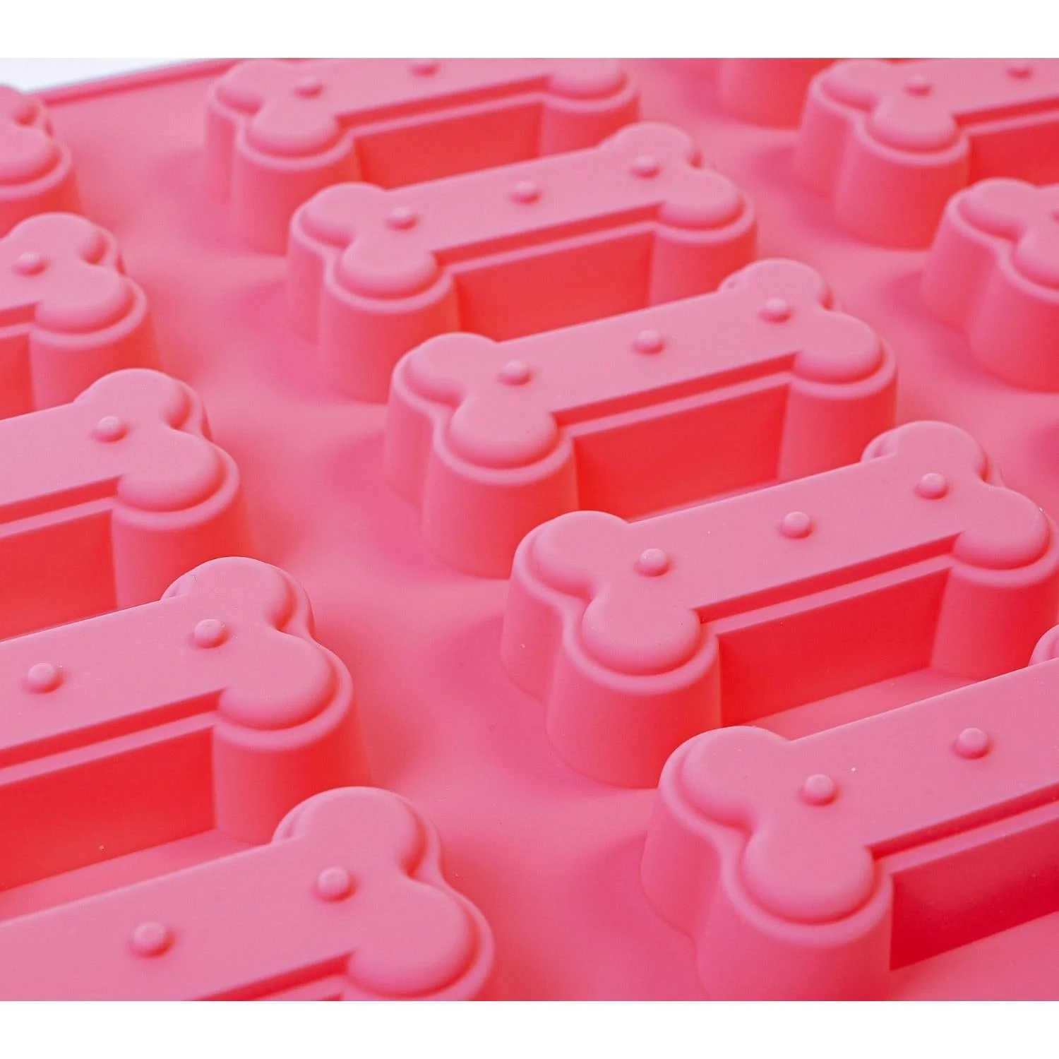 3-in-1 Dog Bone Silicone Treat Baking Tray for Healthy, Homemade Dog Treats and More - Image 3