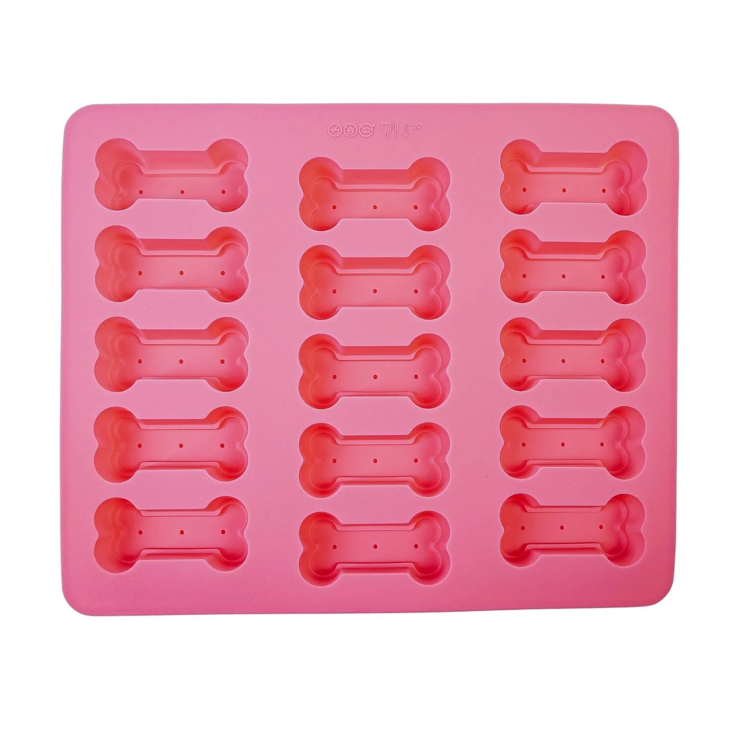 3-in-1 Dog Bone Silicone Treat Baking Tray for Healthy, Homemade Dog Treats and More - Image 4