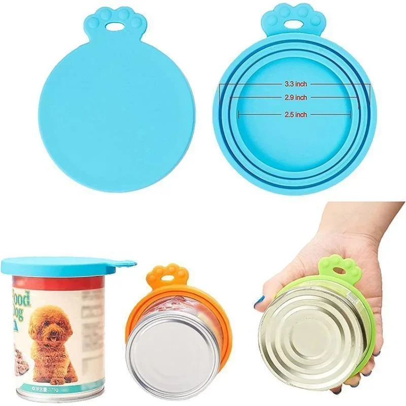 3-in-1 Pet Food Can Silicone Cover - Image 5