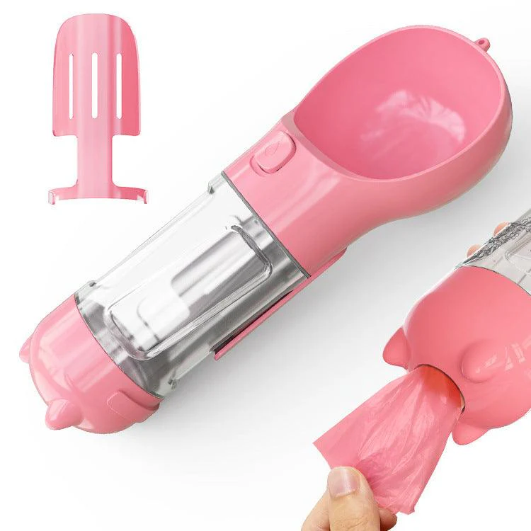 3-in-1 Pet Travel Water Bottle Feeder - Image 11