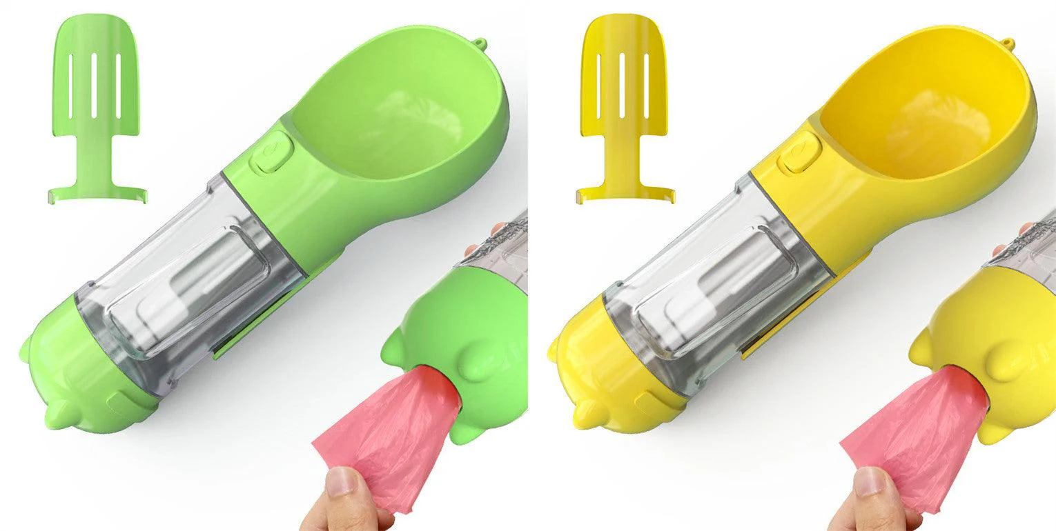 3-in-1 Pet Travel Water Bottle Feeder - Image 17