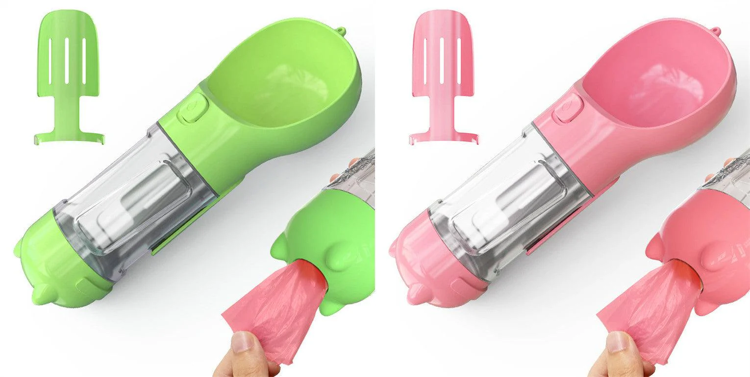 3-in-1 Pet Travel Water Bottle Feeder - Image 18
