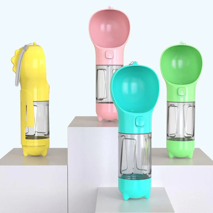 3-in-1 Pet Travel Water Bottle Feeder - Image 2