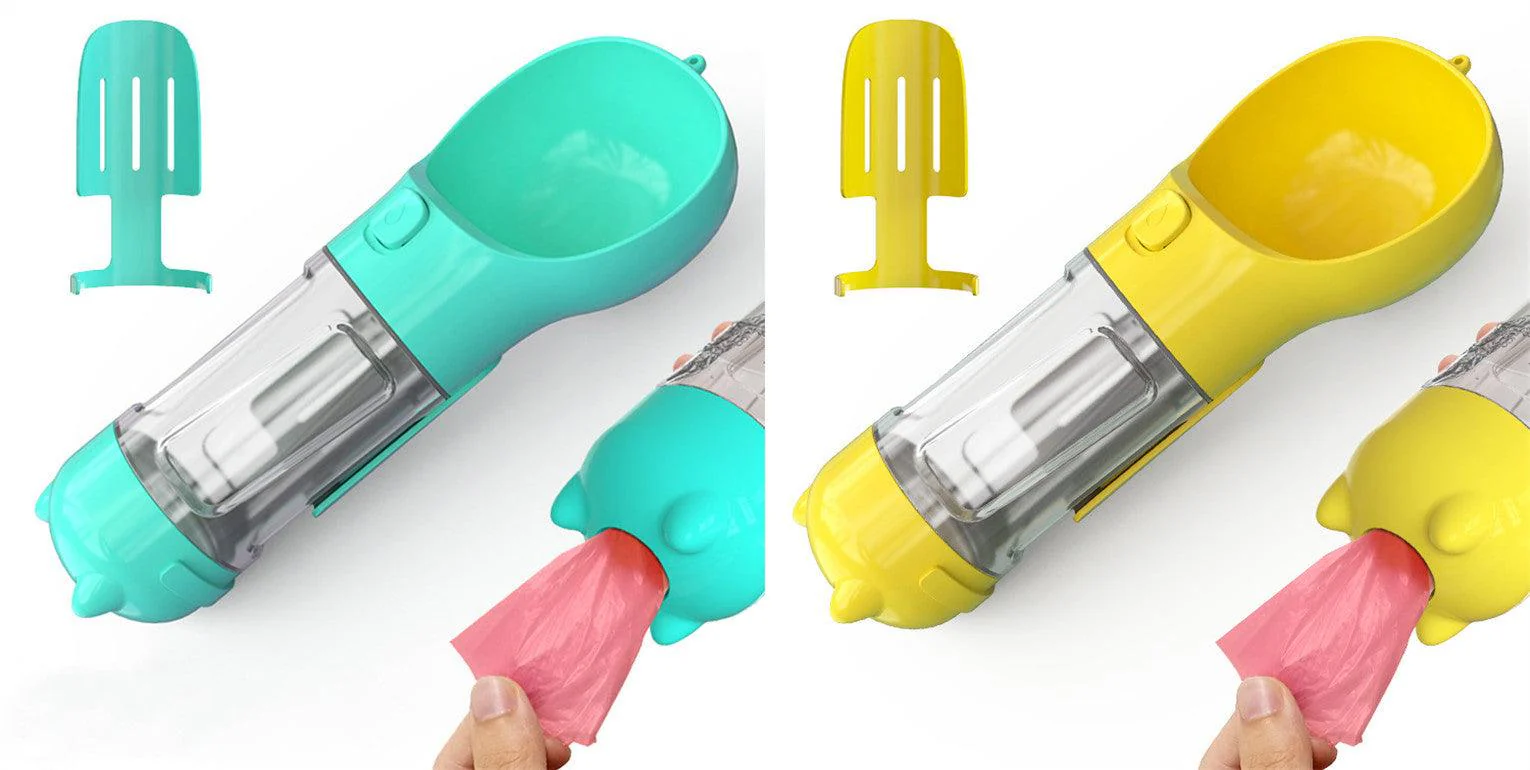 3-in-1 Pet Travel Water Bottle Feeder - Image 20