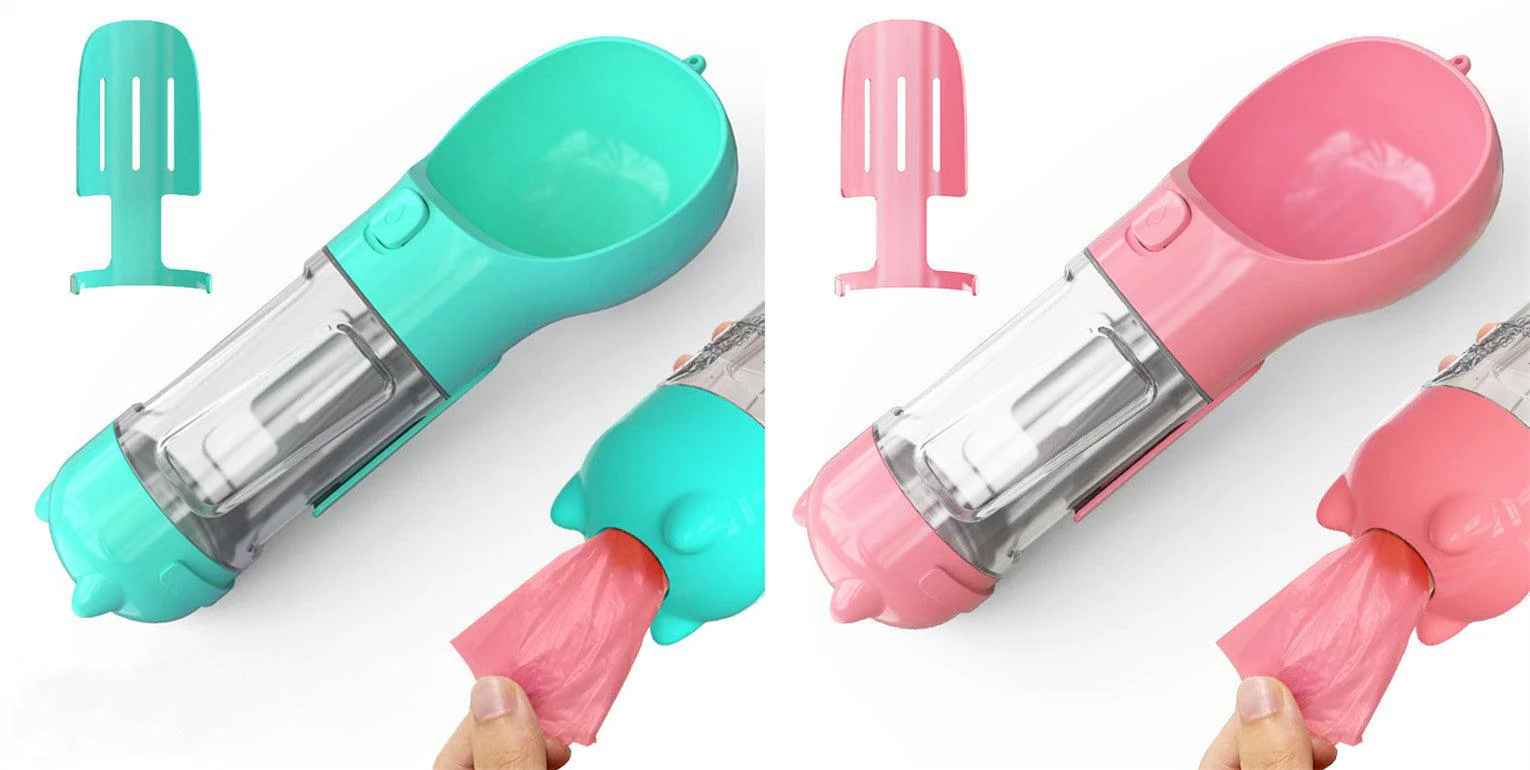 3-in-1 Pet Travel Water Bottle Feeder - Image 21