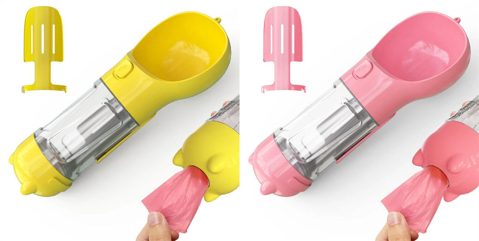 3-in-1 Pet Travel Water Bottle Feeder - Image 23