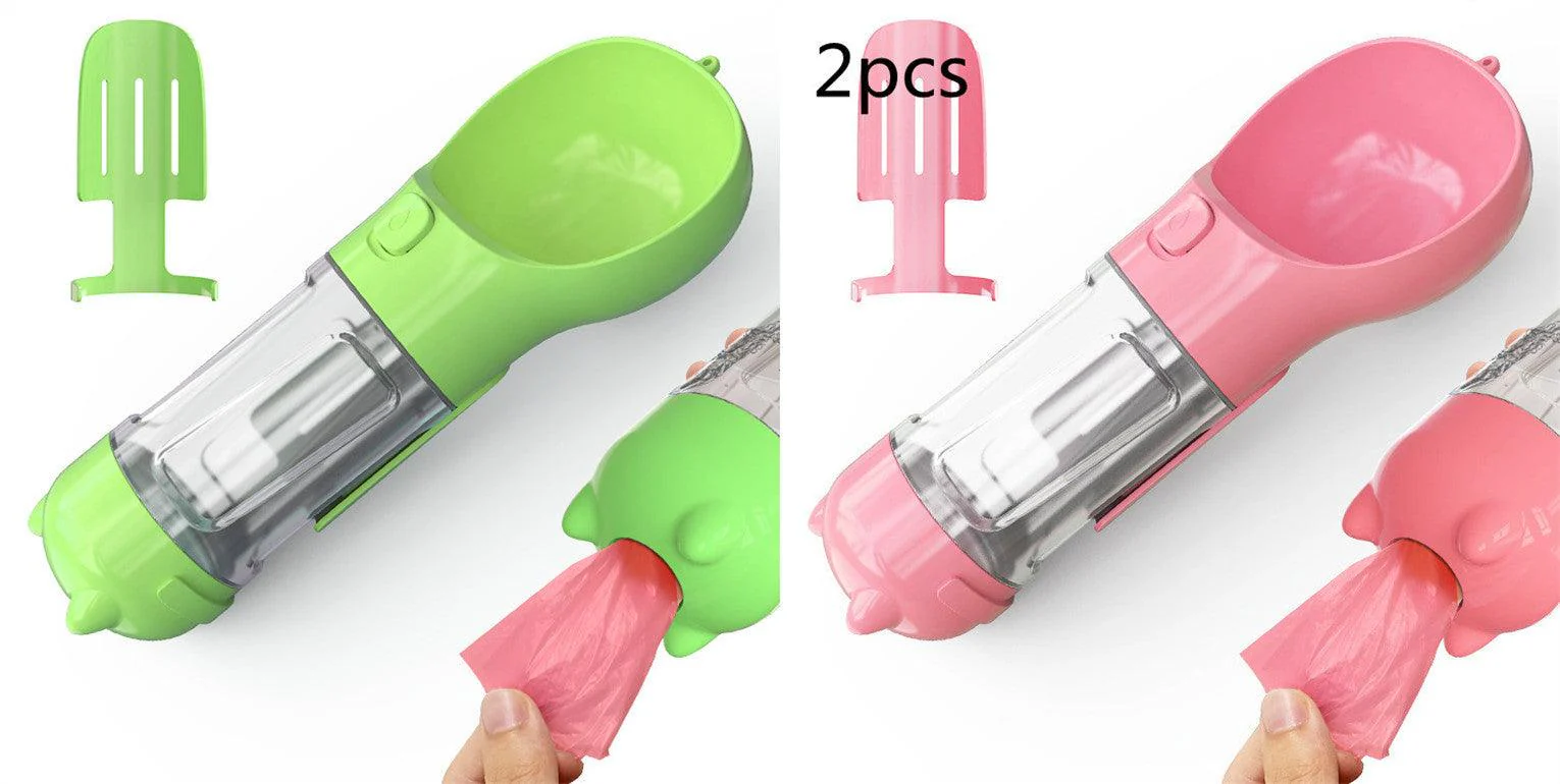 3-in-1 Pet Travel Water Bottle Feeder - Image 33