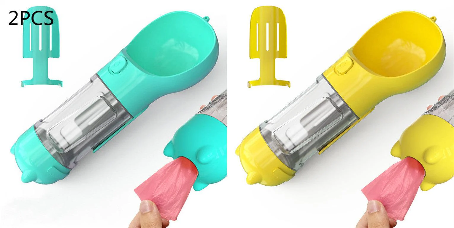 3-in-1 Pet Travel Water Bottle Feeder - Image 35