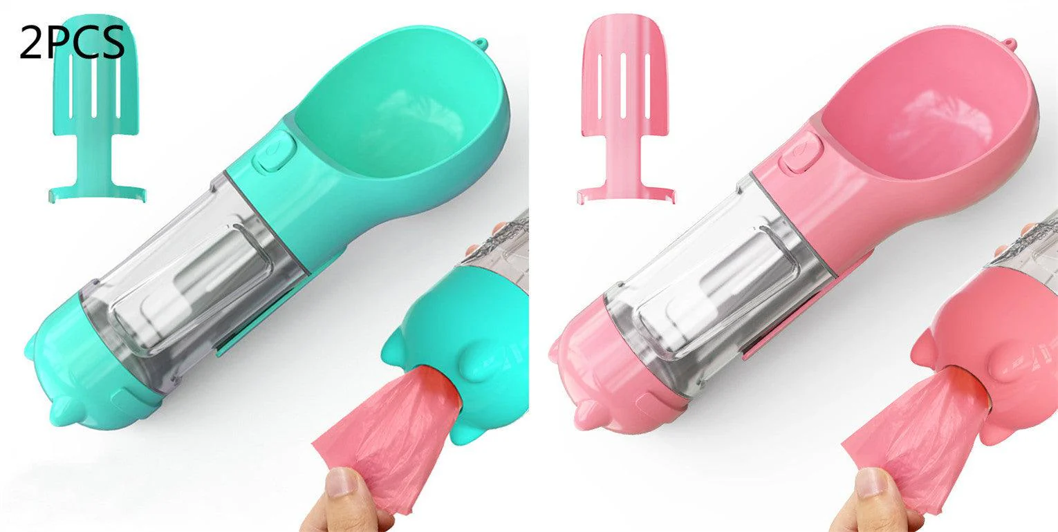 3-in-1 Pet Travel Water Bottle Feeder - Image 36