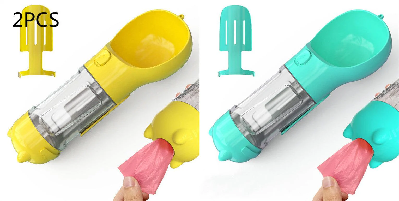 3-in-1 Pet Travel Water Bottle Feeder - Image 37