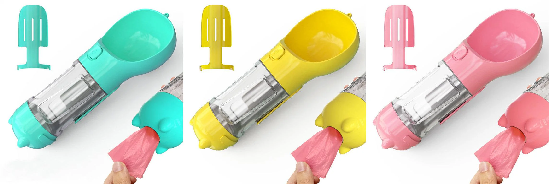 3-in-1 Pet Travel Water Bottle Feeder - Image 38