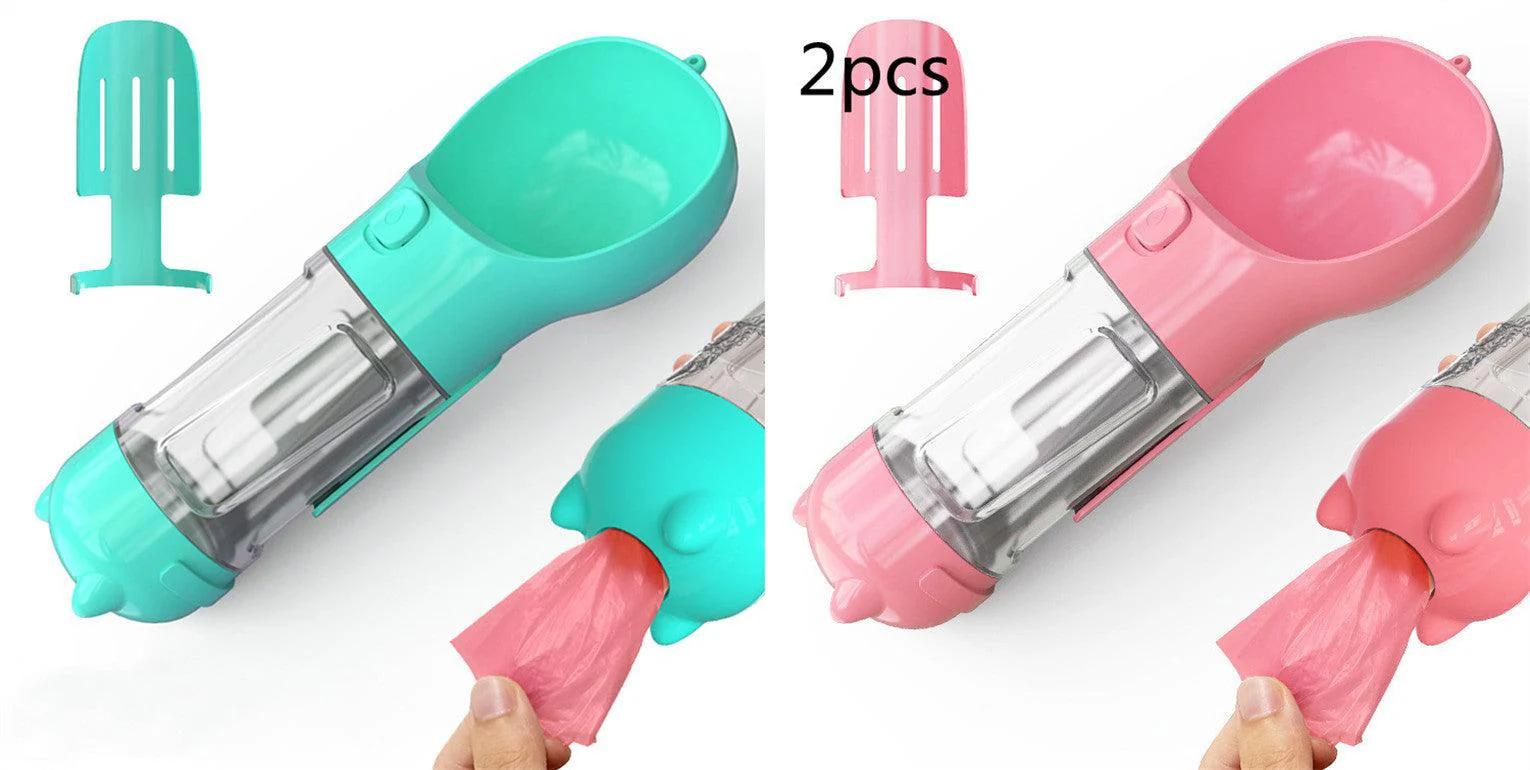 3-in-1 Pet Travel Water Bottle Feeder - Image 39