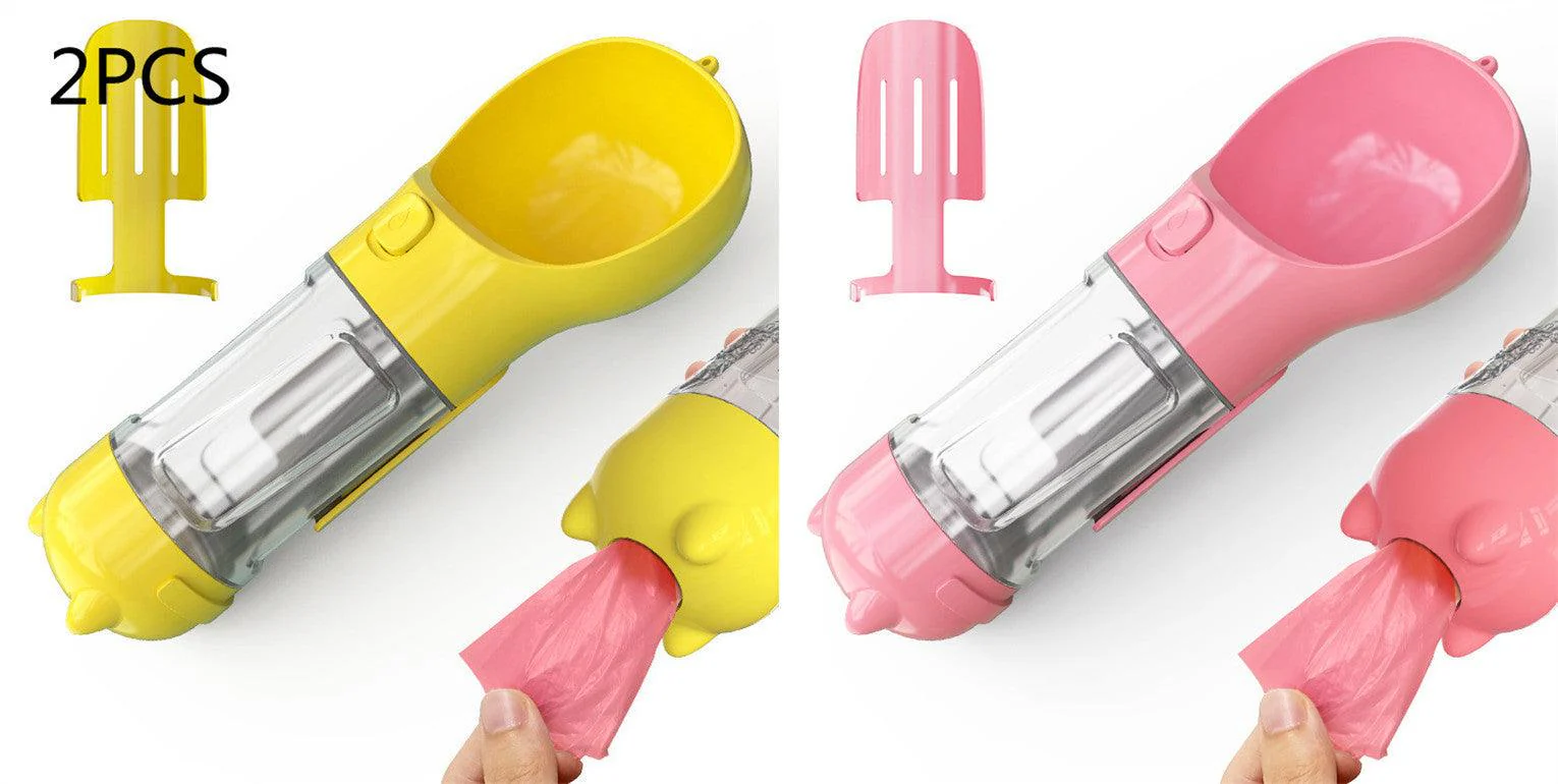3-in-1 Pet Travel Water Bottle Feeder - Image 41