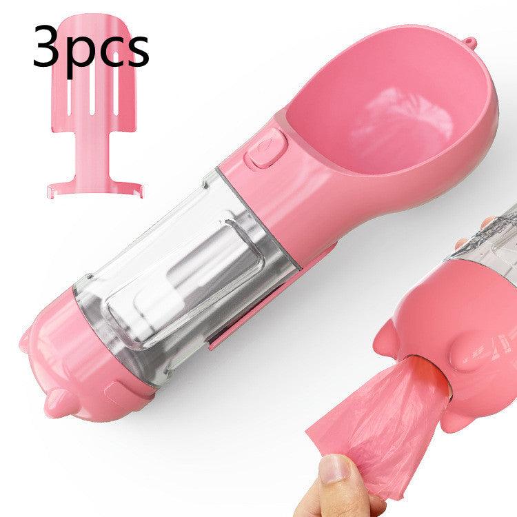 3-in-1 Pet Travel Water Bottle Feeder - Image 43