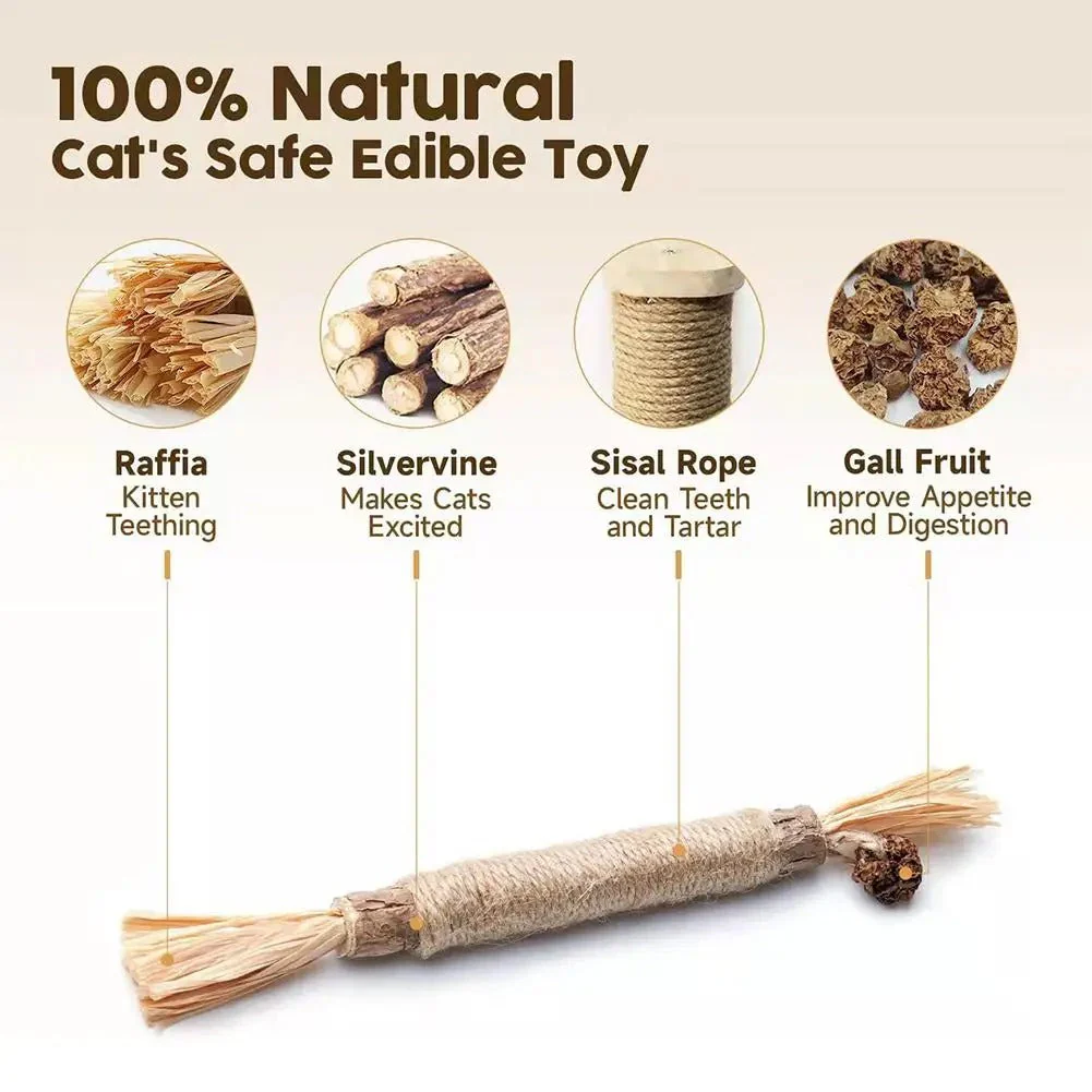 3 pack - natural cat dental sticks - Image 3
