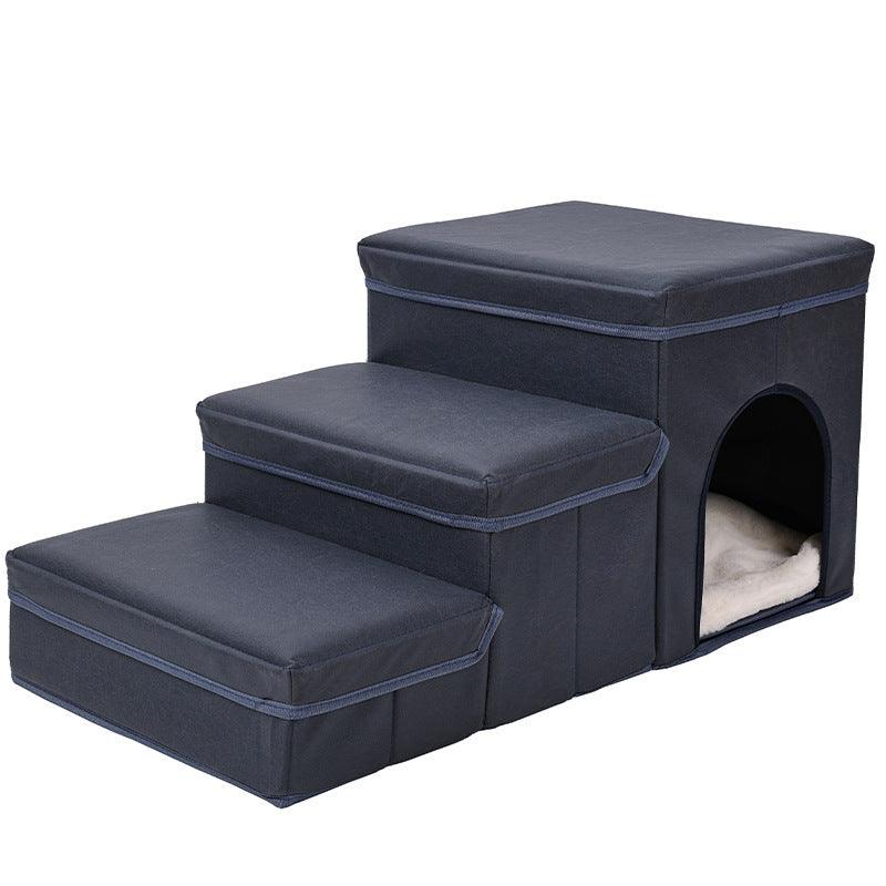 3 Steps Stairs Multifunctional Dog House - Image 3