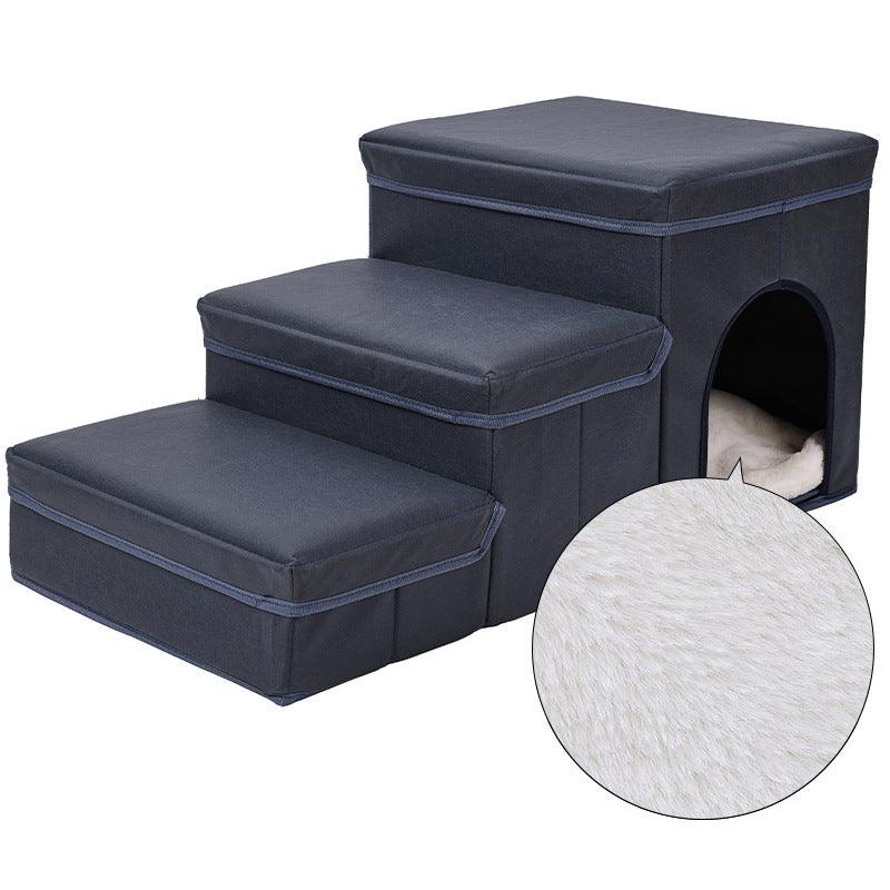 3 Steps Stairs Multifunctional Dog House - Image 4