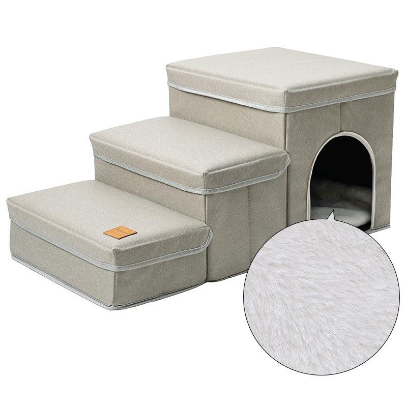 3 Steps Stairs Multifunctional Dog House - Image 5