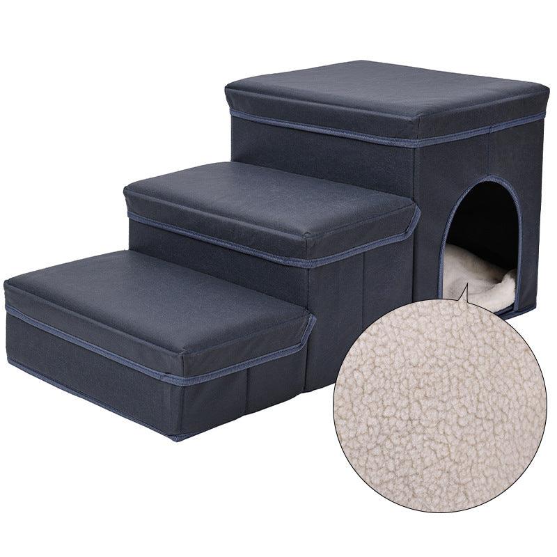 3 Steps Stairs Multifunctional Dog House - Image 6