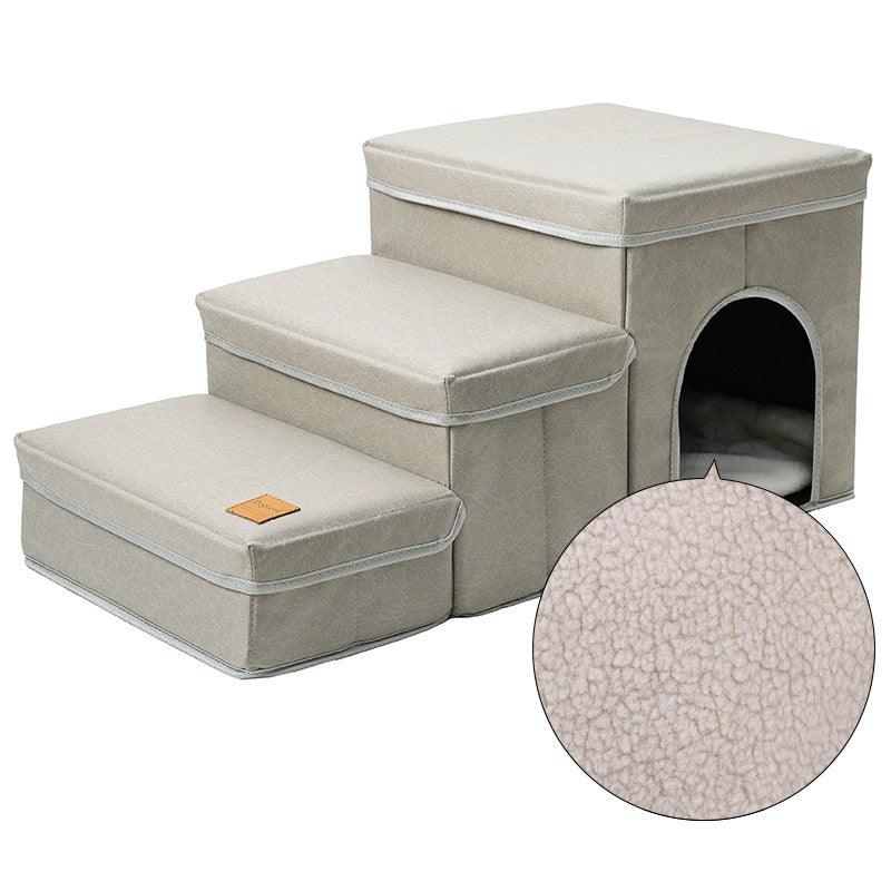 3 Steps Stairs Multifunctional Dog House - Image 7