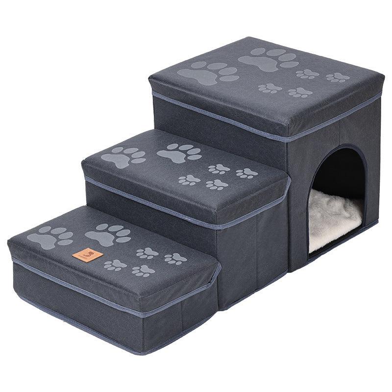 3 Steps Stairs Multifunctional Dog House - Image 8