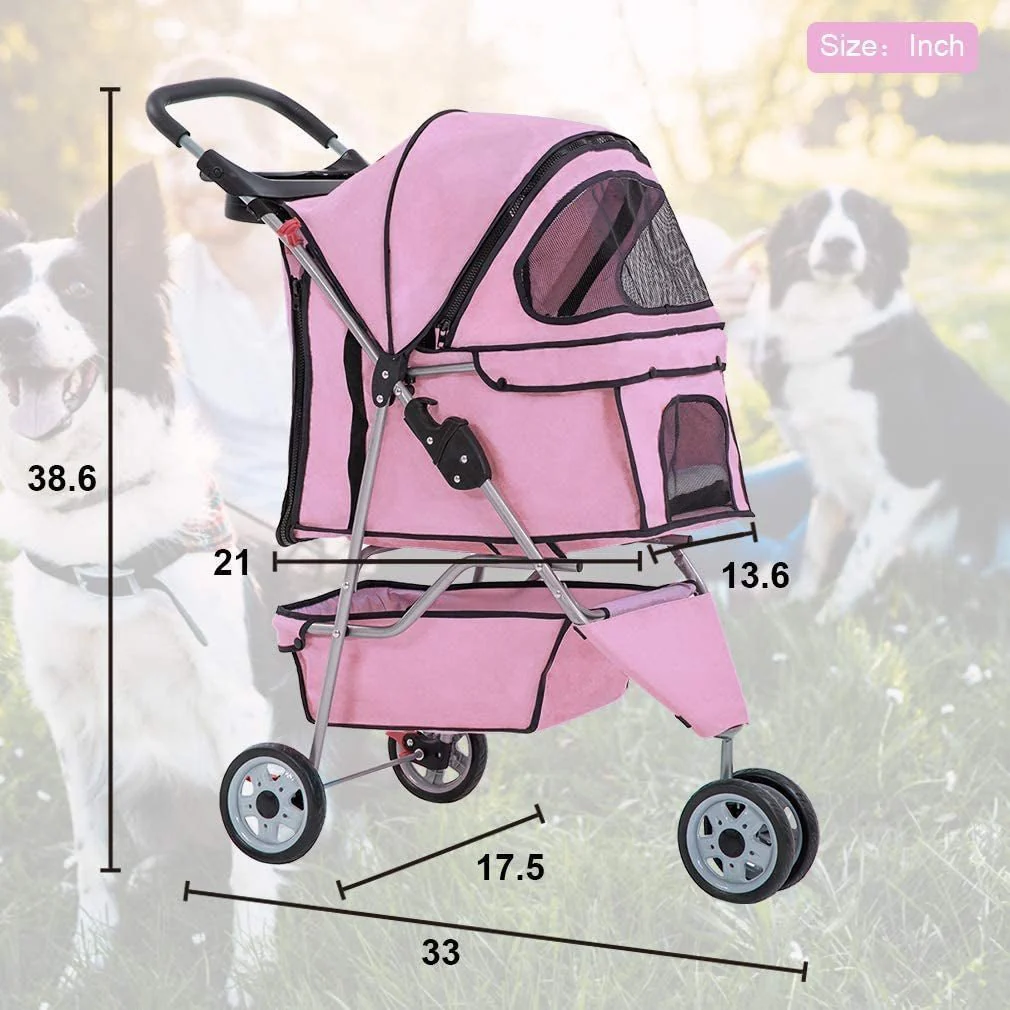 3 Wheels Pet Stroller - Image 7
