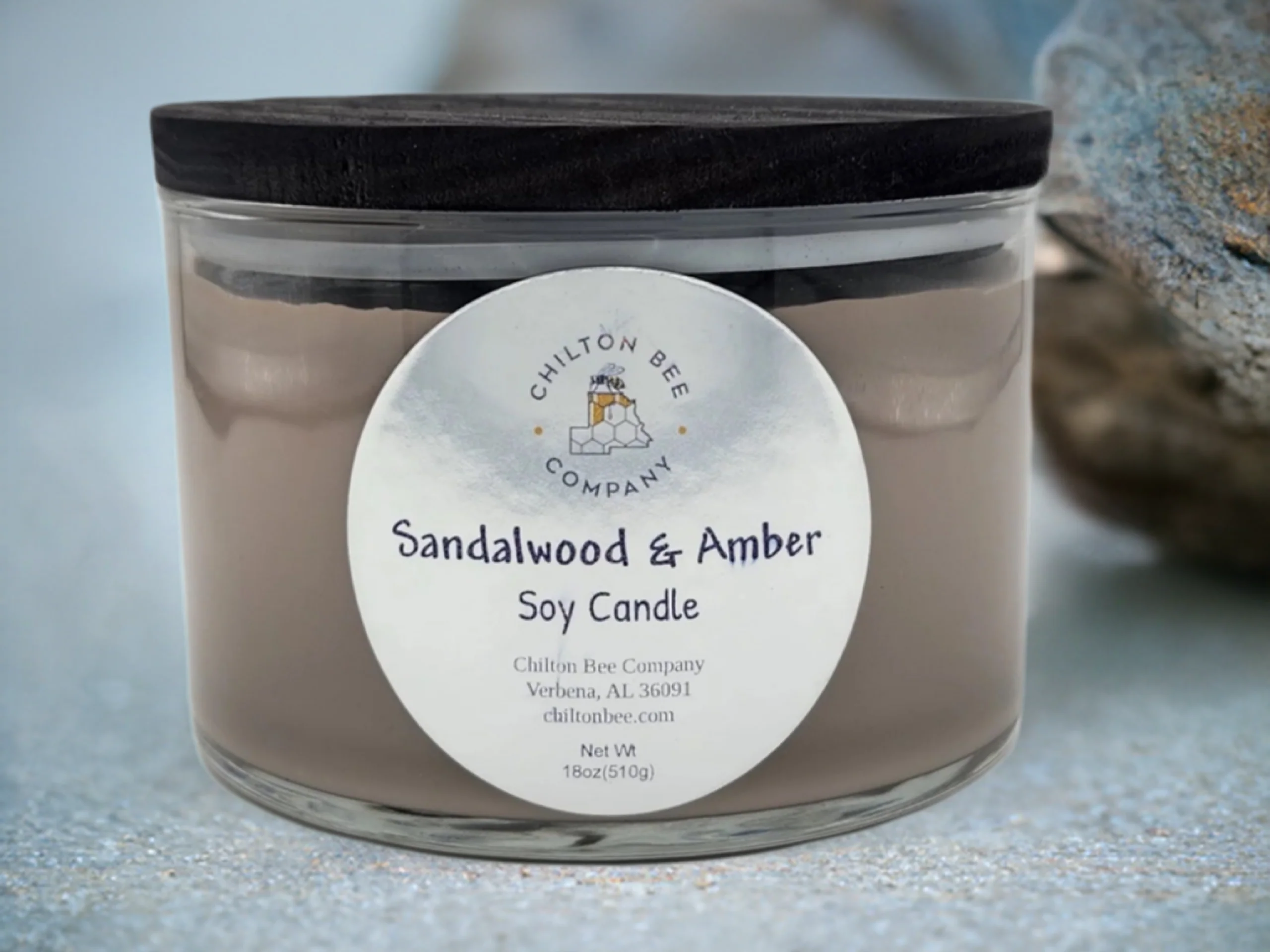 3 Wick Soy Candle - Image 2