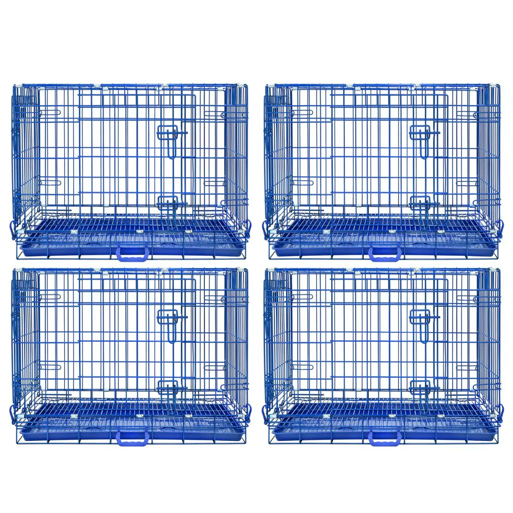 30" Collapsible Blue Dog Crate BLU30 - Image 13