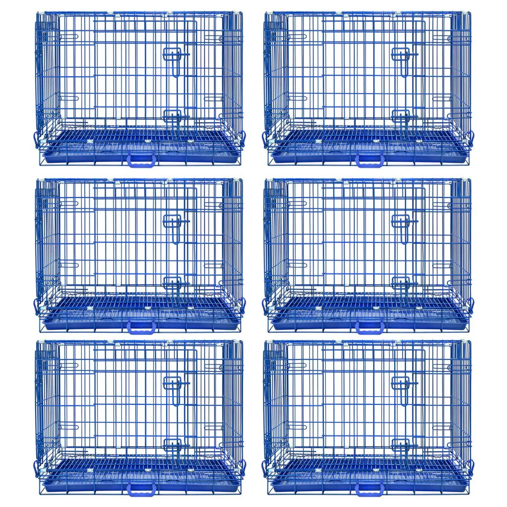 30" Collapsible Blue Dog Crate BLU30 - Image 14