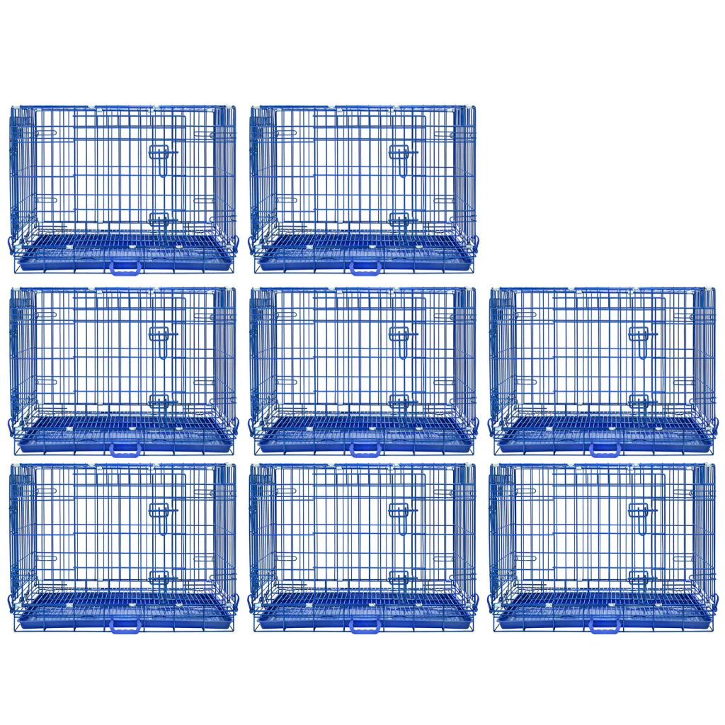 30" Collapsible Blue Dog Crate BLU30 - Image 15