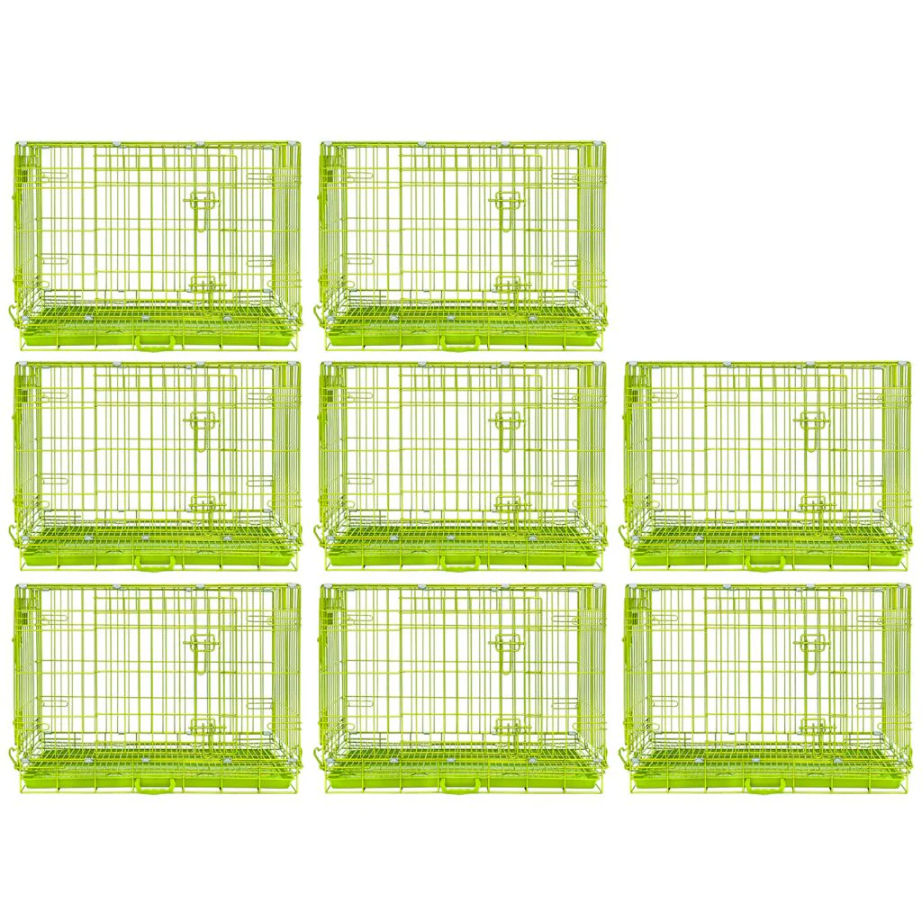 30" Collapsible Green Dog Crate GRN30 - Image 15