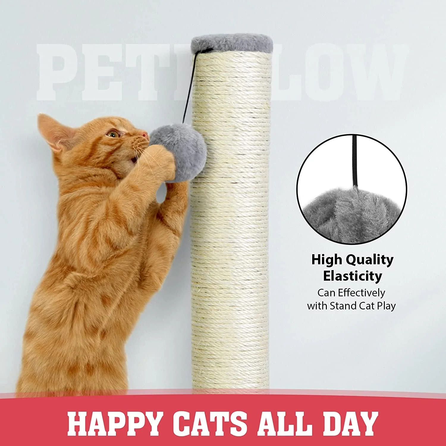31'' Tall Cat Scratching Post - Image 5