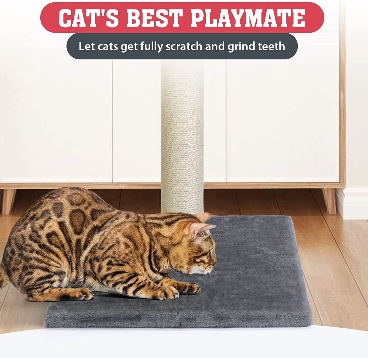 31'' Tall Cat Scratching Post - Image 6