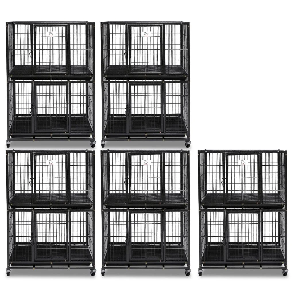 31" Two-Tier Dog Crate 46A - Image 10
