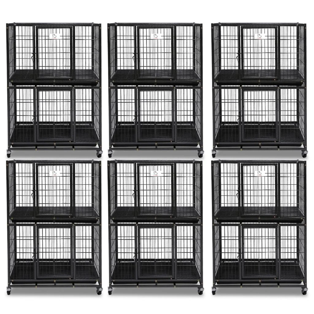 31" Two-Tier Dog Crate 46A - Image 11
