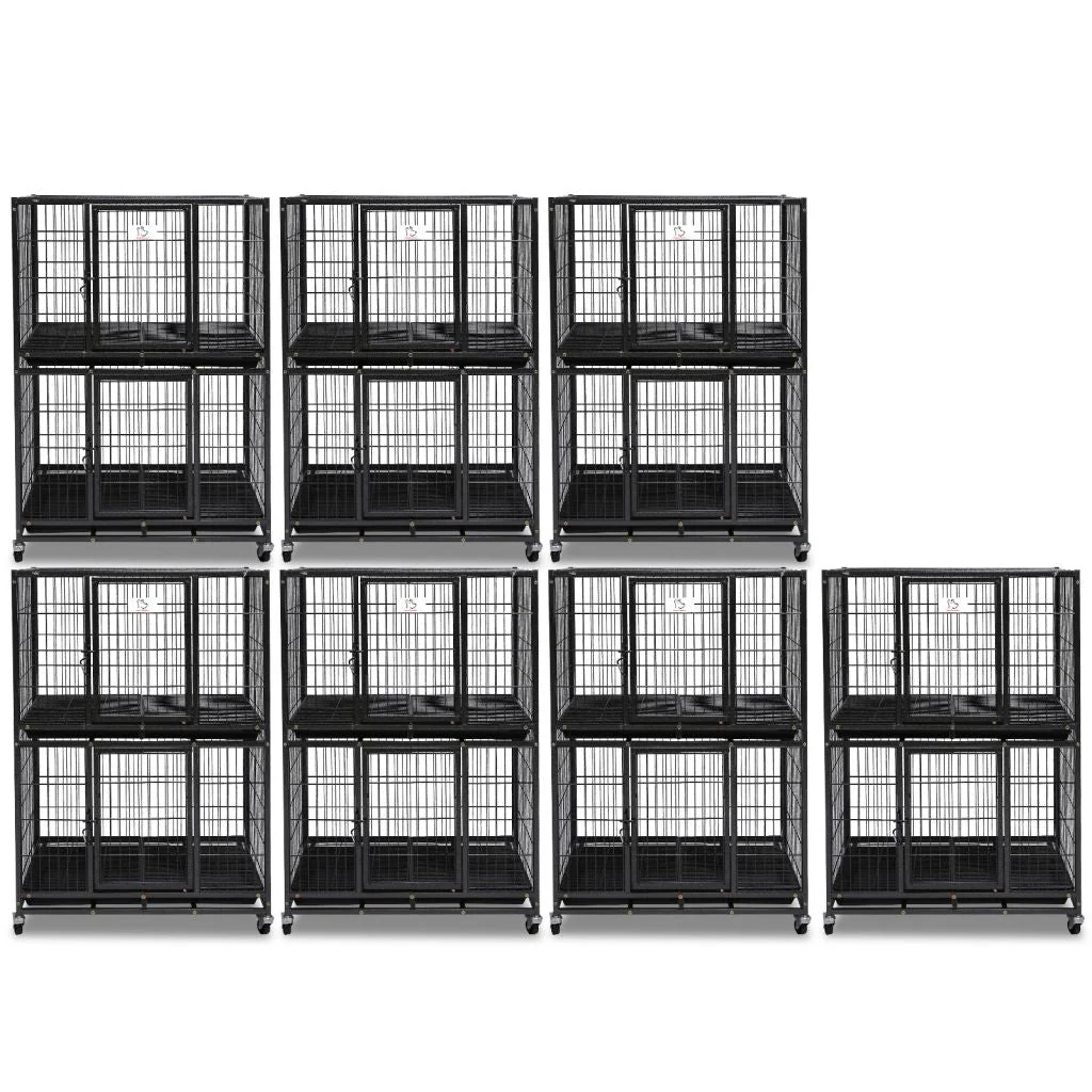 31" Two-Tier Dog Crate 46A - Image 12