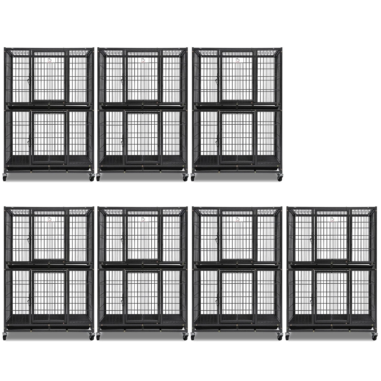 31" Two-Tier Dog Crate 46A - Image 14