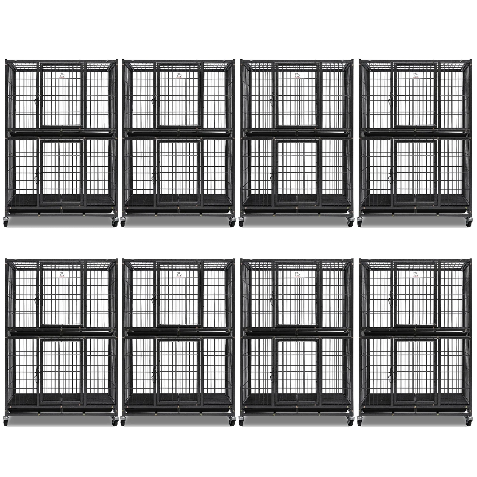 31" Two-Tier Dog Crate 46A - Image 15