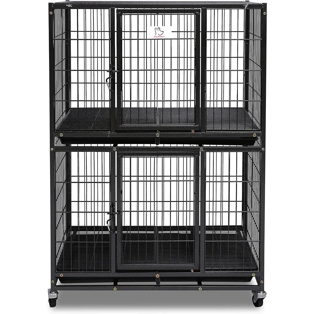 31" Two-Tier Dog Crate 46A - Image 3