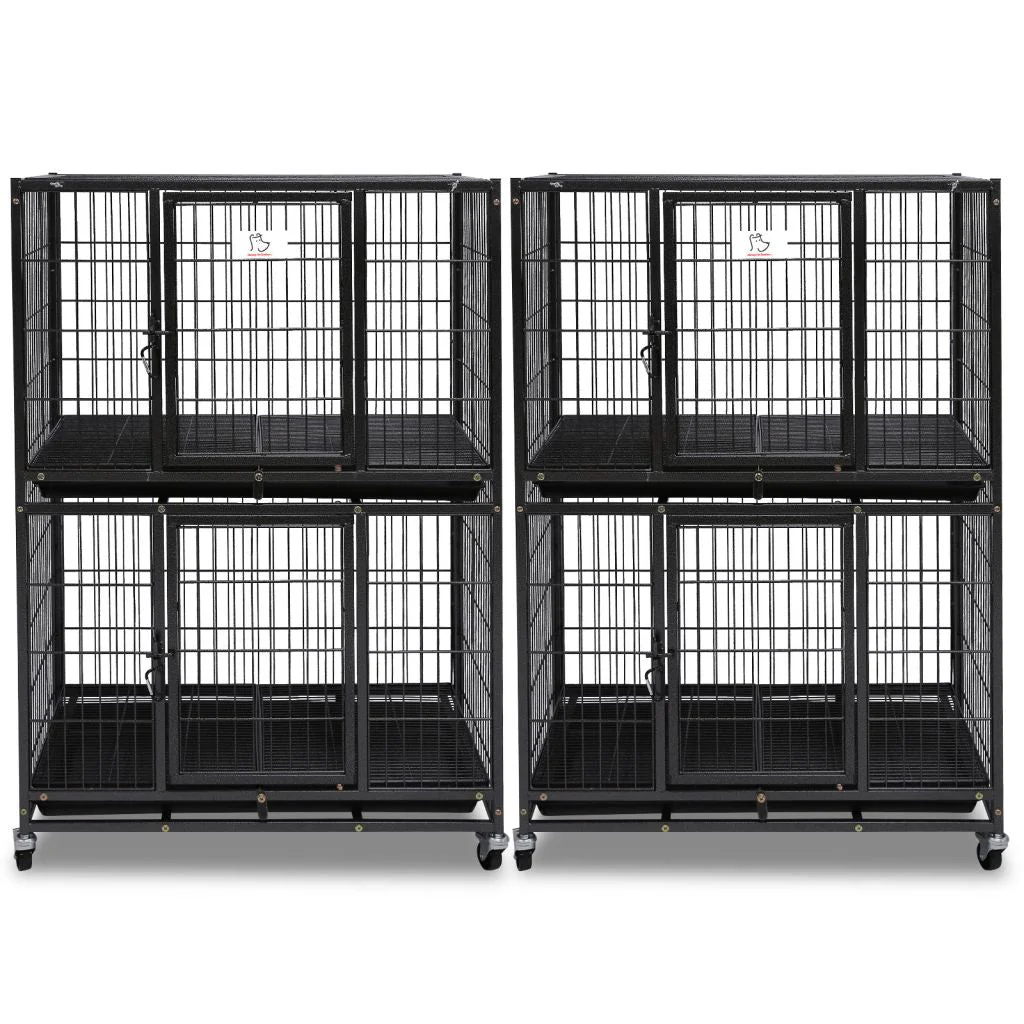 31" Two-Tier Dog Crate 46A - Image 7