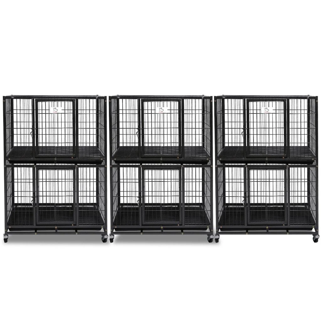 31" Two-Tier Dog Crate 46A - Image 8
