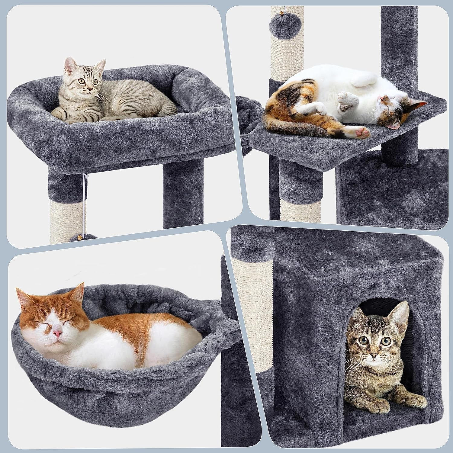 34In Cat Condo with Extra Scratch Boards - Image 4