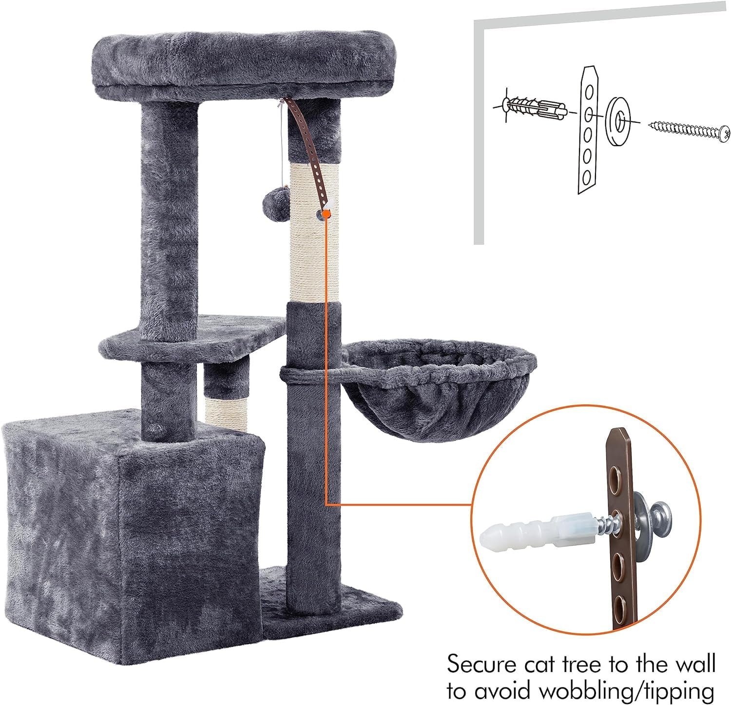 34In Cat Condo with Extra Scratch Boards - Image 8