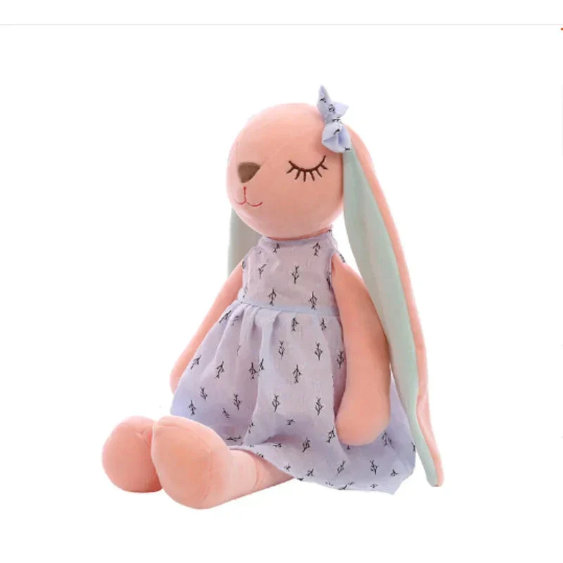 35cm Cute Bunny Plush Toy – Soothing Sleeping Rabbit Doll for Kids - Image 7