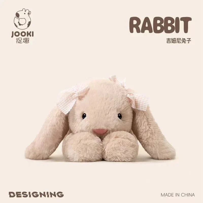 35cm Shy Rabbit Plush Toy – Cute Cartoon Stuffed Doll Pillow Gift - Image 3