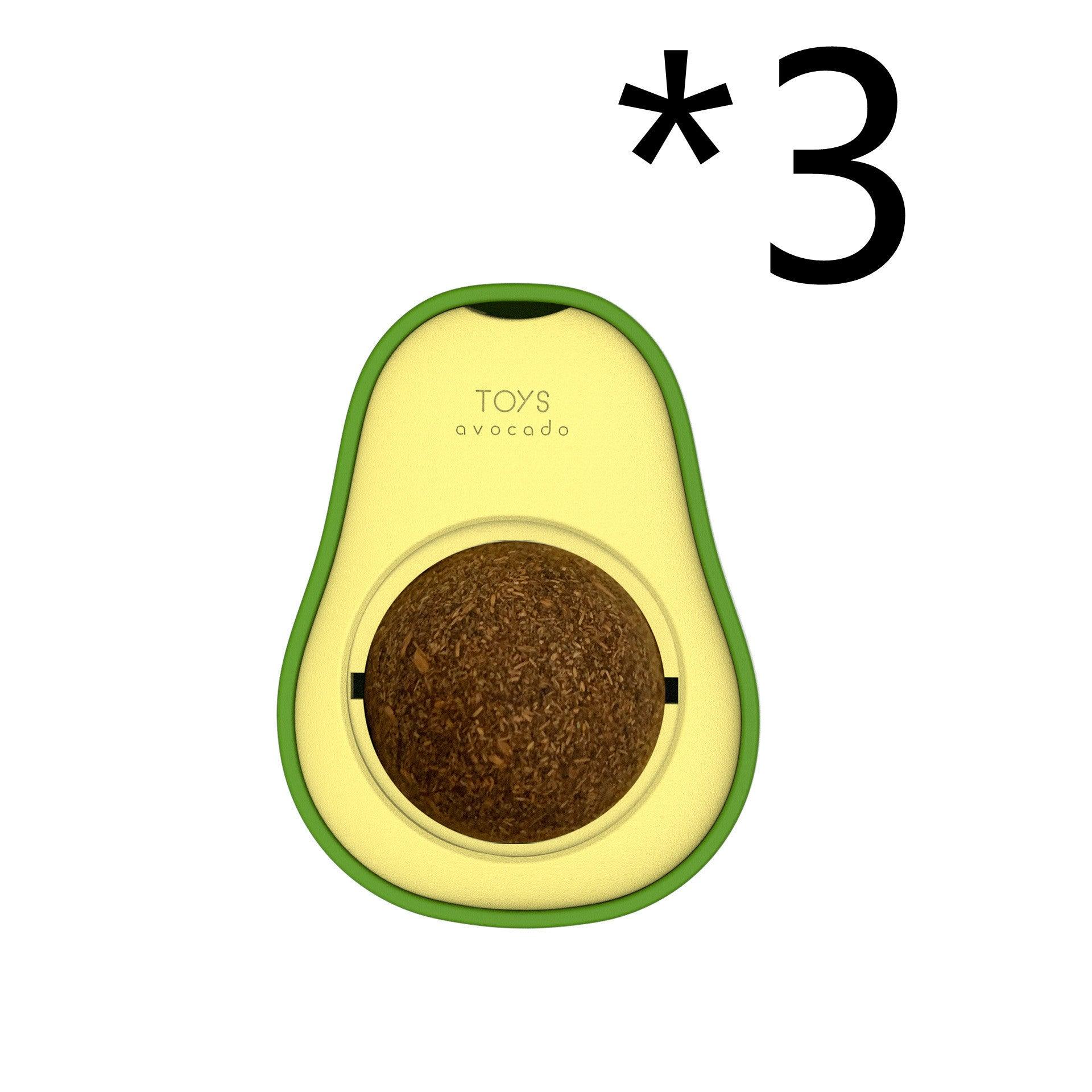 360 Rotating Avocado Catnip Toy - Image 11
